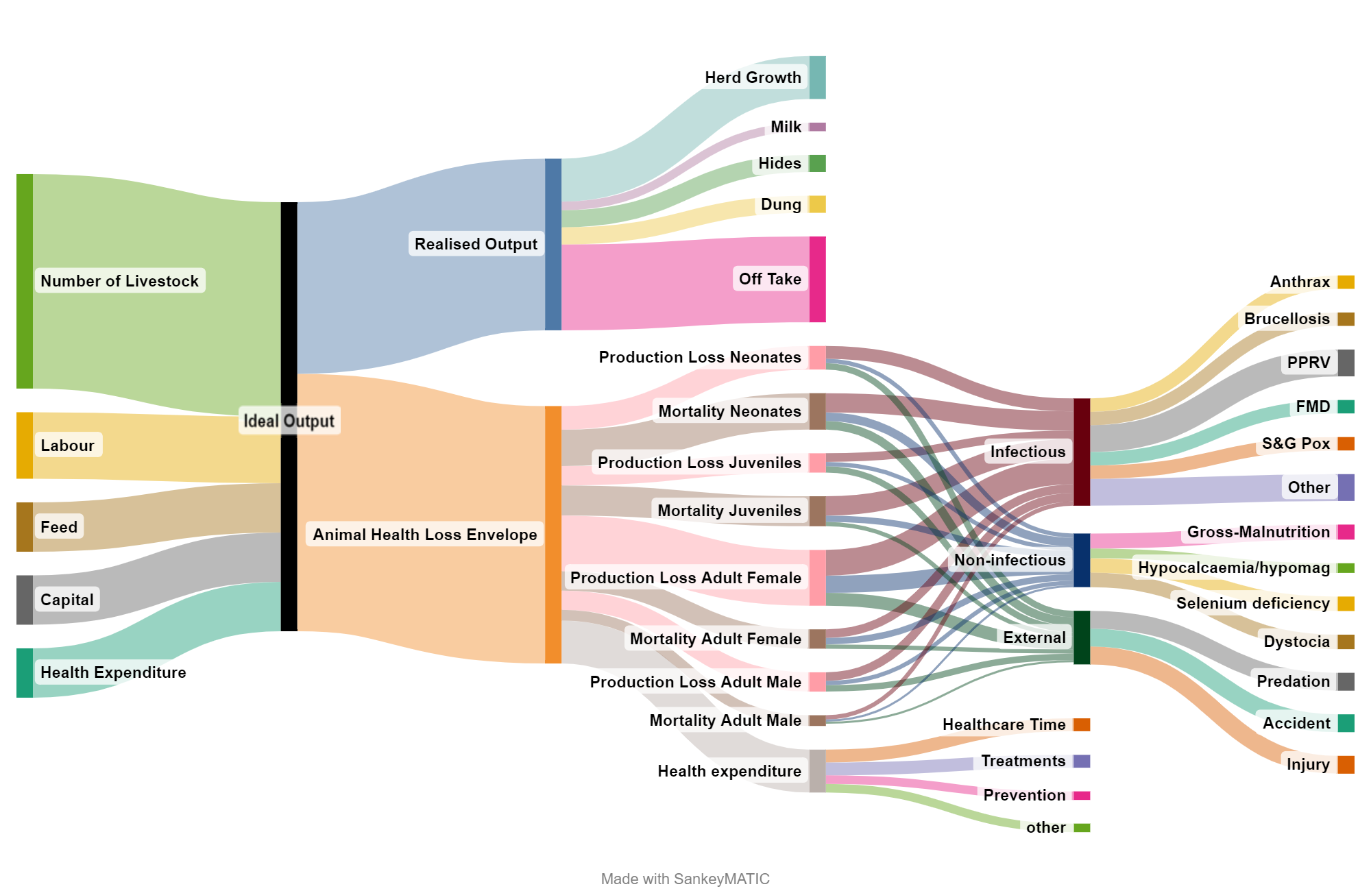 AHLE Sankey Diagram